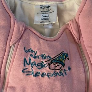 Baby Merlin’s sleep suit